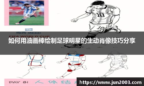 如何用油画棒绘制足球明星的生动肖像技巧分享